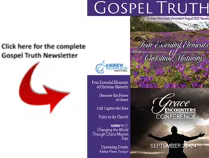 Gospel Truth Newsletter August 2022 cover